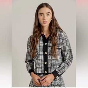 Aleia Tweed Top | Apparalel